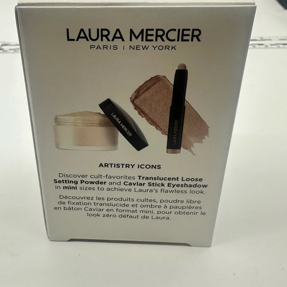🆕 Laura Mercier Artistry Icons Powder + Caviar Stick Set | 691